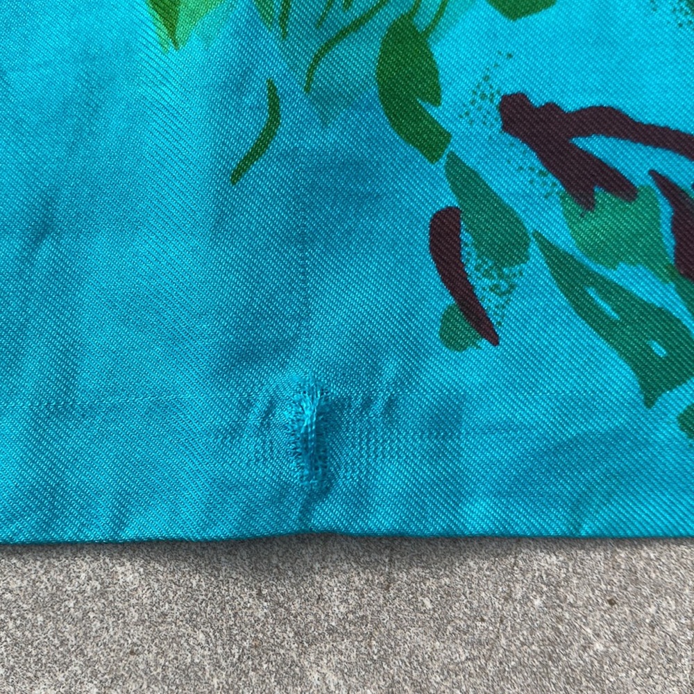 Dries Van Noten NWOT Printed Silk Scarf - Picture 5 of 6